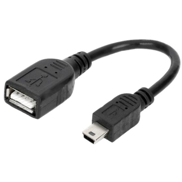 کابل USB مادگی به Mini USB نری 30 سانتیمتر